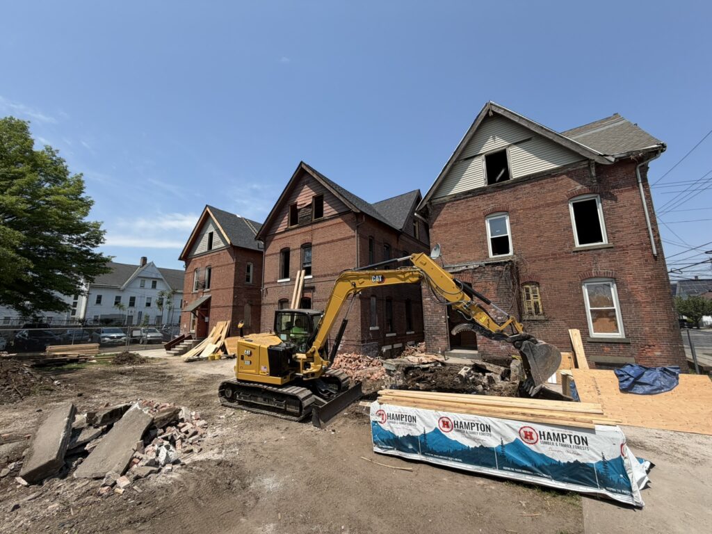Multi-family building demolition and site prep - Action Construction